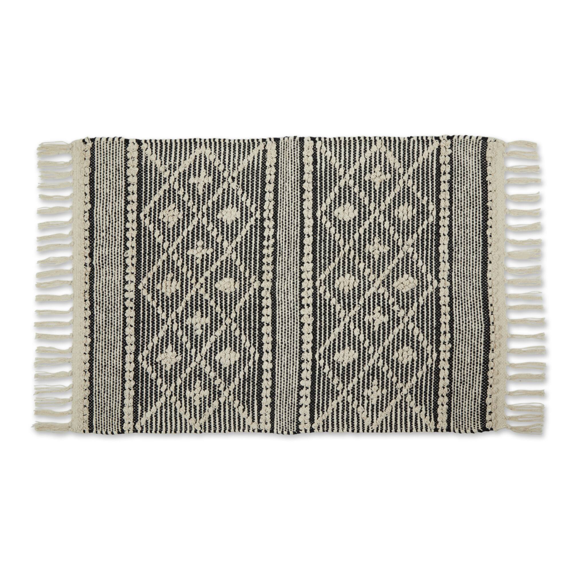 DII® Diamond Textured Hand-Loomed Rug